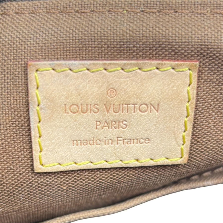 棕色 原花帆布 Palermo PM 兩用包 【LOUIS VUITTON LV 路易威登】 M40145-6