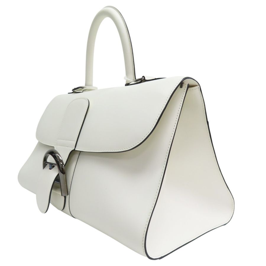 白色 牛皮 Brillant East West 兩用包【DELVAUX】-1