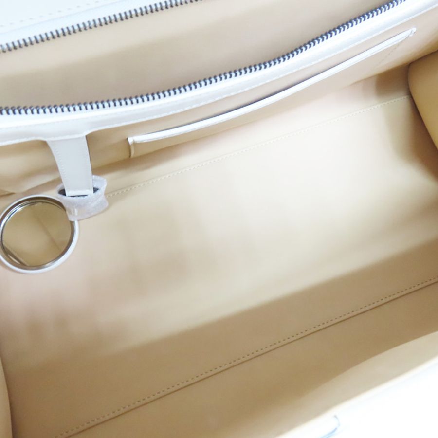 白色 牛皮 Brillant East West 兩用包【DELVAUX】-4