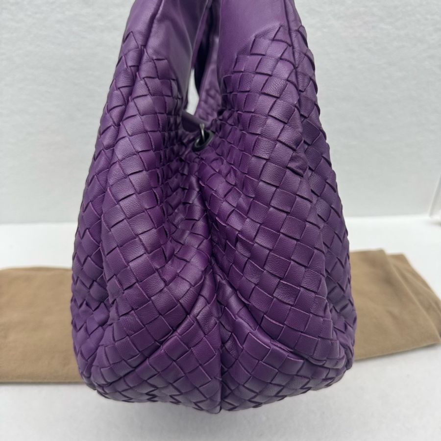 Bottega Veneta Intrecciato Napa 大號 Campanula 單肩包-7
