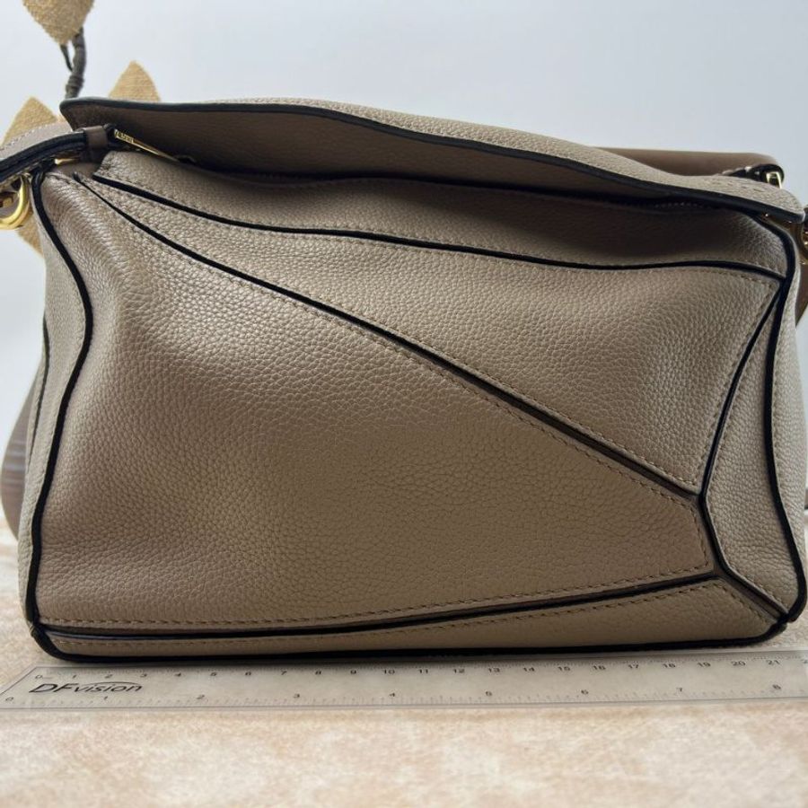 LOEWE Puzzle 幾何拼接包-0