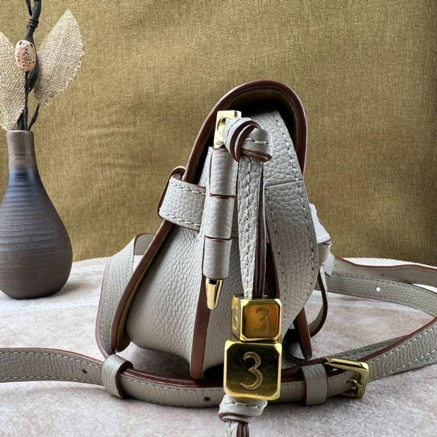 LOEWE Gate Mini 馬鞍包-6
