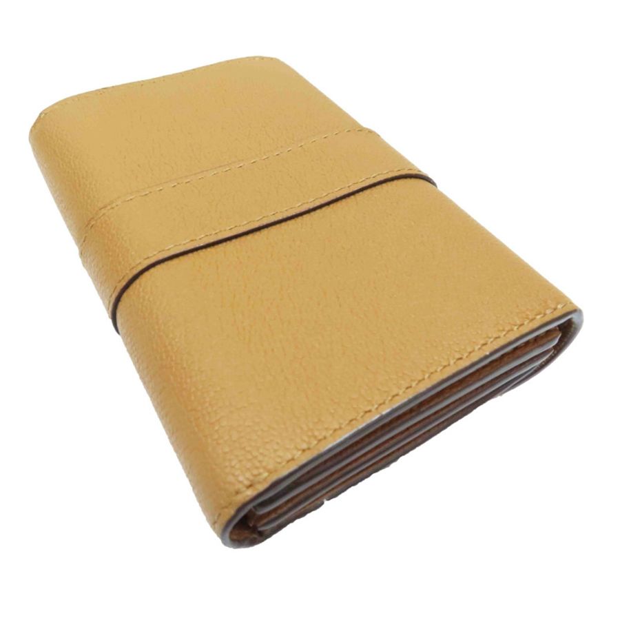 棕色 牛皮 Brillant card holder 卡夾 名片夾【Delvaux 德爾沃】-3