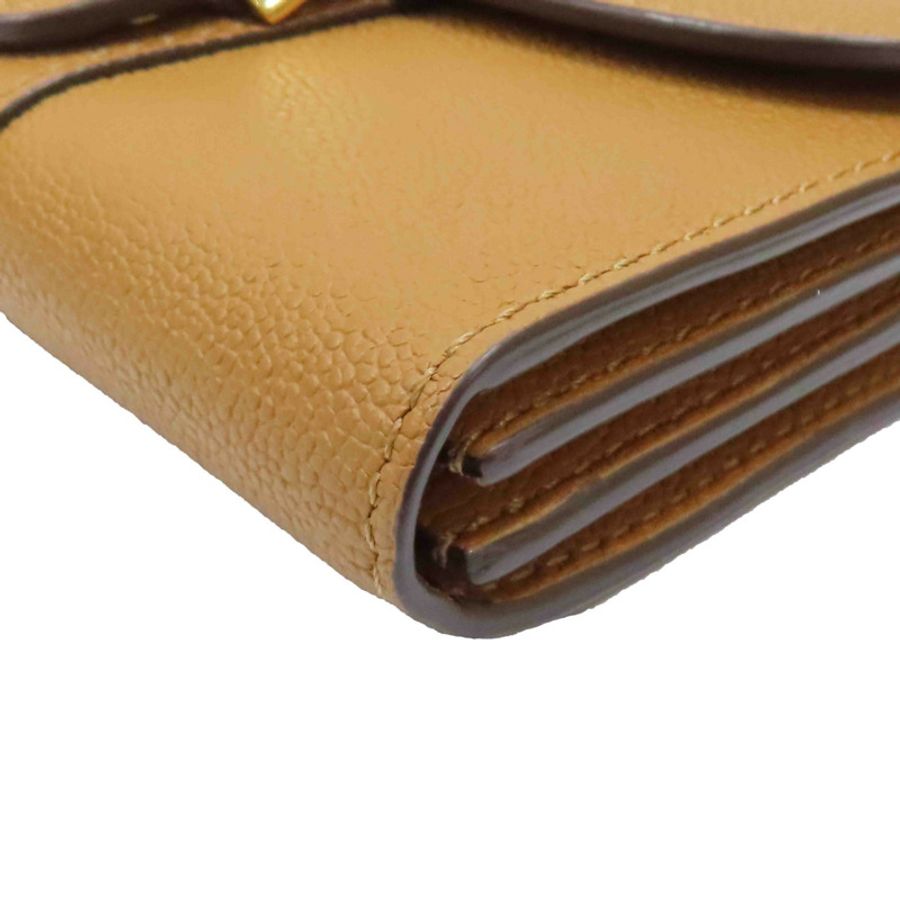 棕色 牛皮 Brillant card holder 卡夾 名片夾【Delvaux 德爾沃】-8