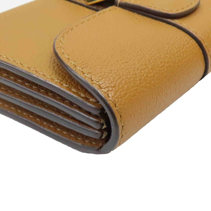 棕色 牛皮 Brillant card holder 卡夾 名片夾【Delvaux 德爾沃】-9