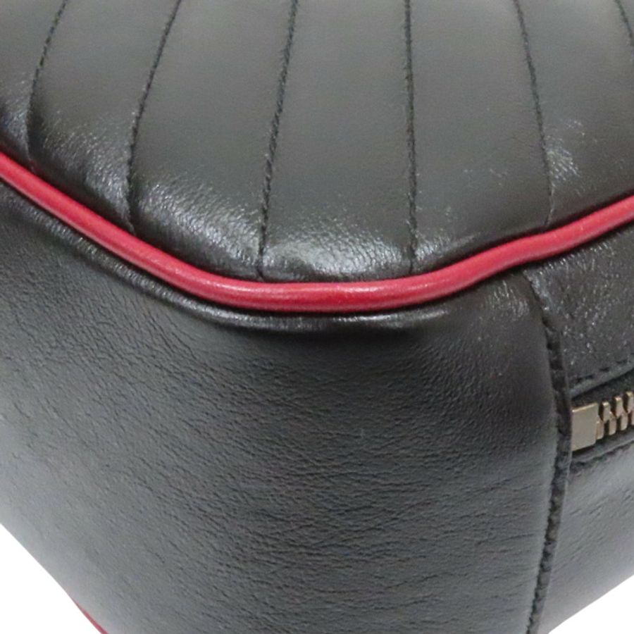 黑色 牛皮 GG Marmont 竹節 两用包【GUCCI 古馳】 602270-13