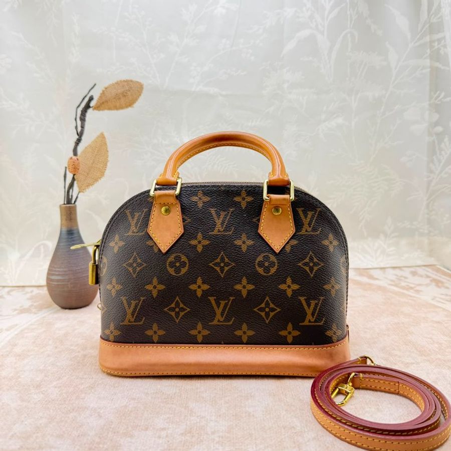 Louis Vuitton Alma BB 貝殼包-7