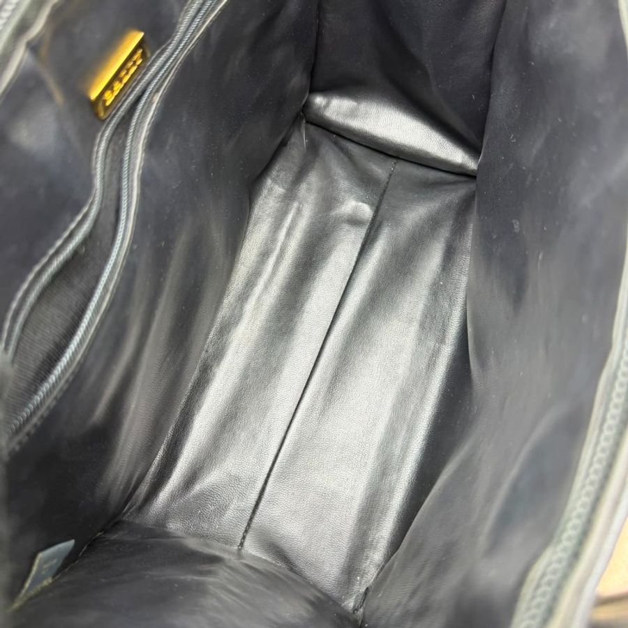 BALLY 菱格流蘇手提托特包-11