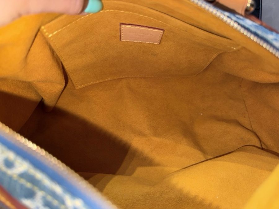 Louis Vuitton 路易威登 丹寧speedy 30 有鎖-8