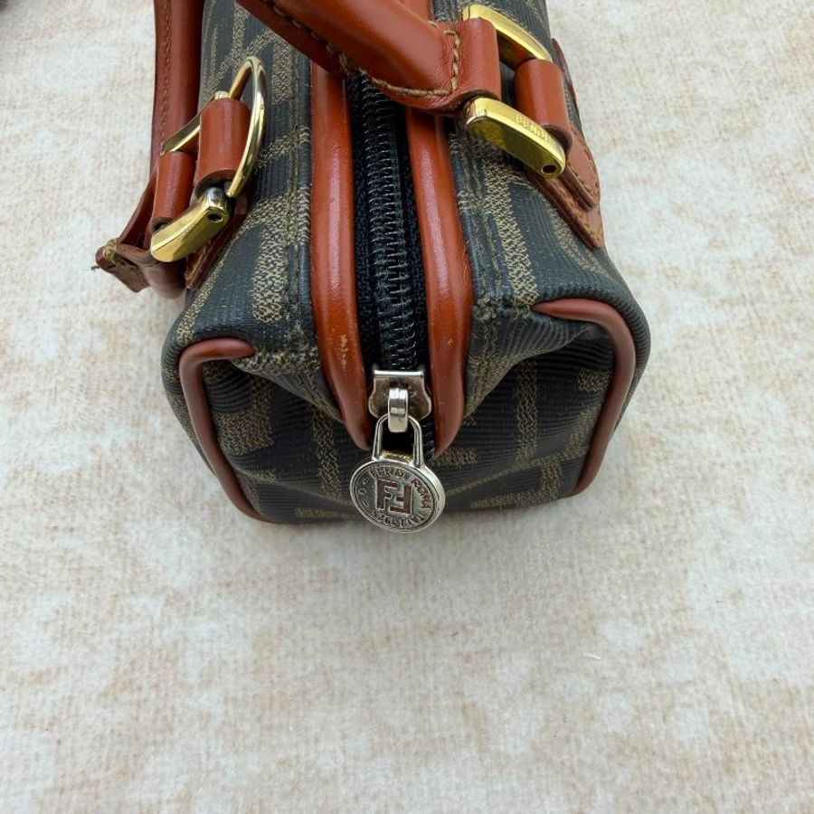 FENDI Mini Boston 迷你老花波士頓手提包-2