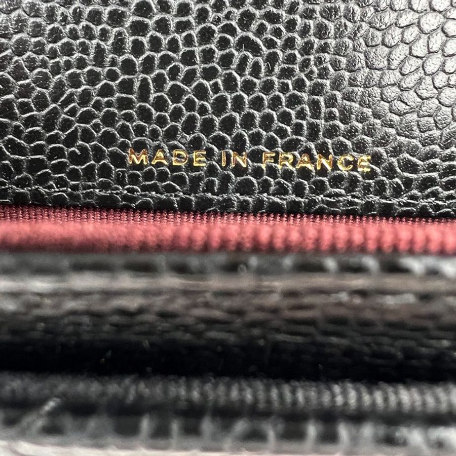 CHANEL 香奈兒 Classic Flap Card Holder 黑色金扣魚子醬牛皮|翻蓋卡夾 零錢包 卡片夾|晶片款 經典熱門 入門首選|KÉSH 凱仕精品-32