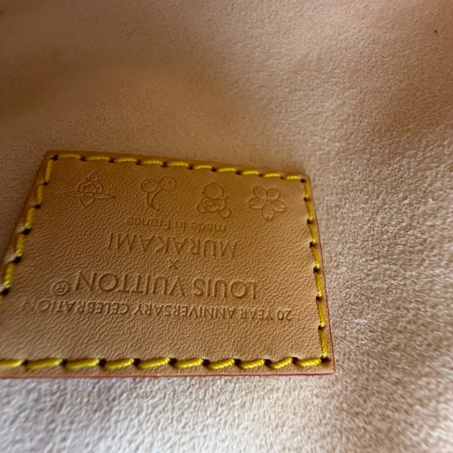 Louis Vuitton Mini Speedy 白三彩迷你枕頭包-3