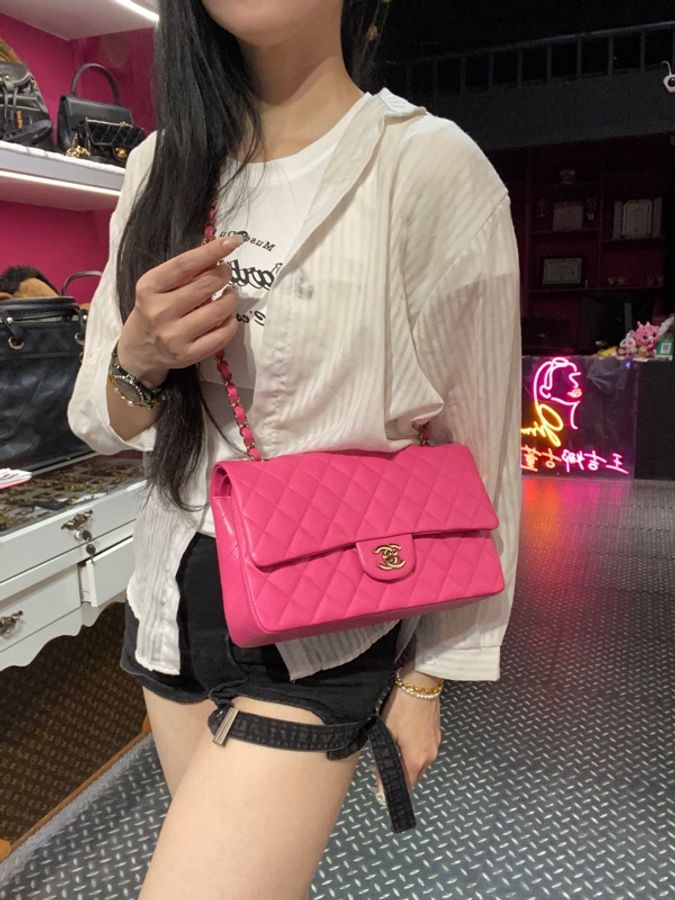 Chanel 粉金荔枝cf25 coco-1