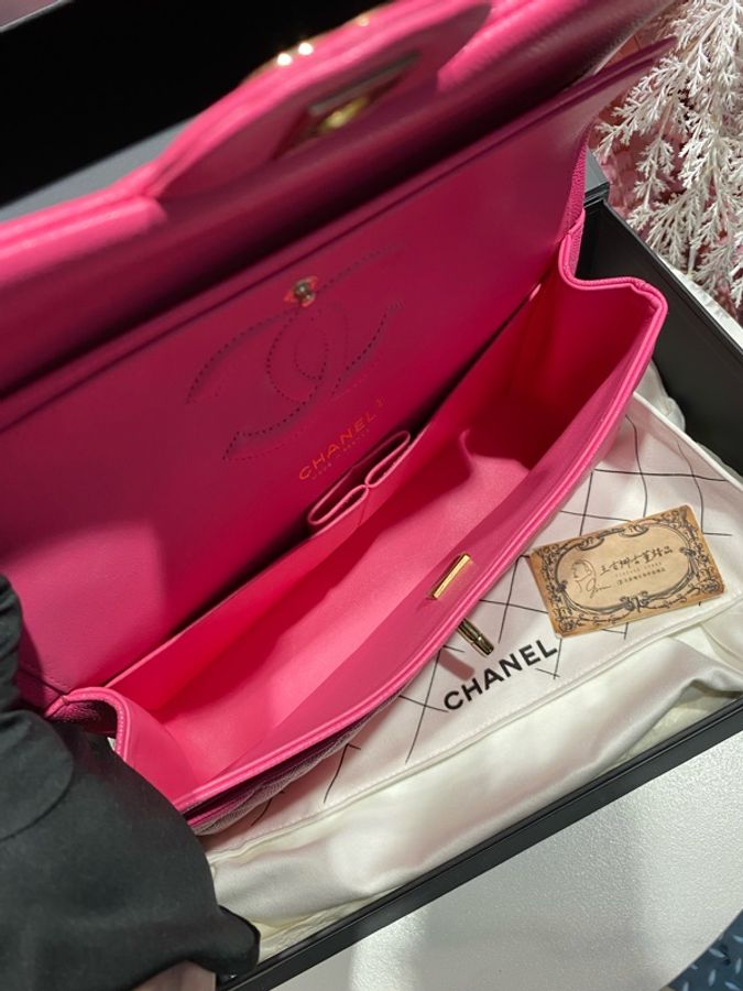 Chanel 粉金荔枝cf25 coco-9