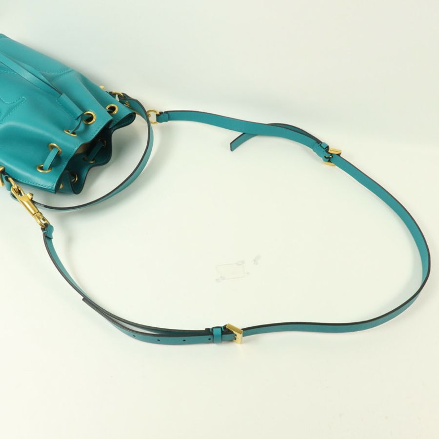 Valentino 牛皮皮革Garavani VLogo Walk Bucket Bag手挽肩背兩用袋-7