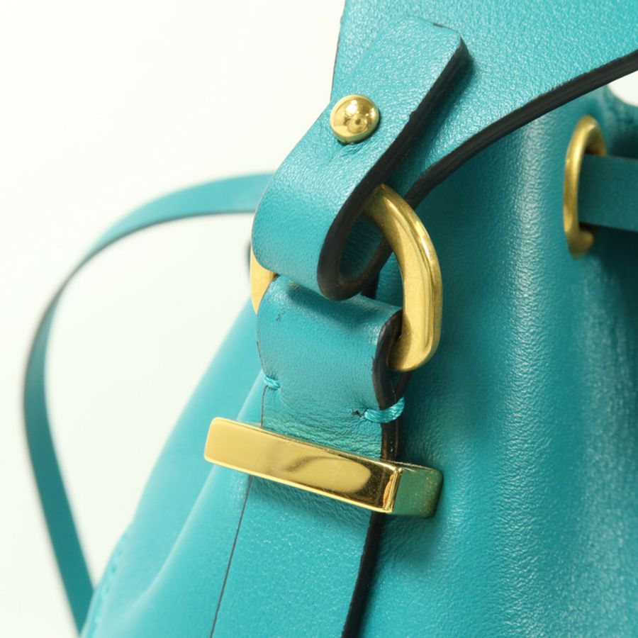Valentino 牛皮皮革Garavani VLogo Walk Bucket Bag手挽肩背兩用袋-9