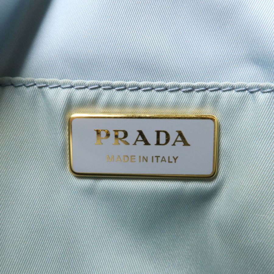 PRADA 羊毛/尼龍Shoulder Bag鏈帶肩背袋-5