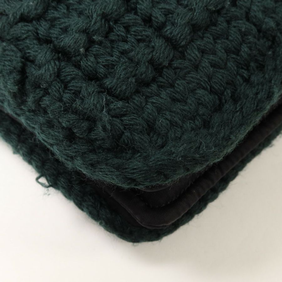 PRADA 羊毛/尼龍Shoulder Bag鏈帶肩背袋-13