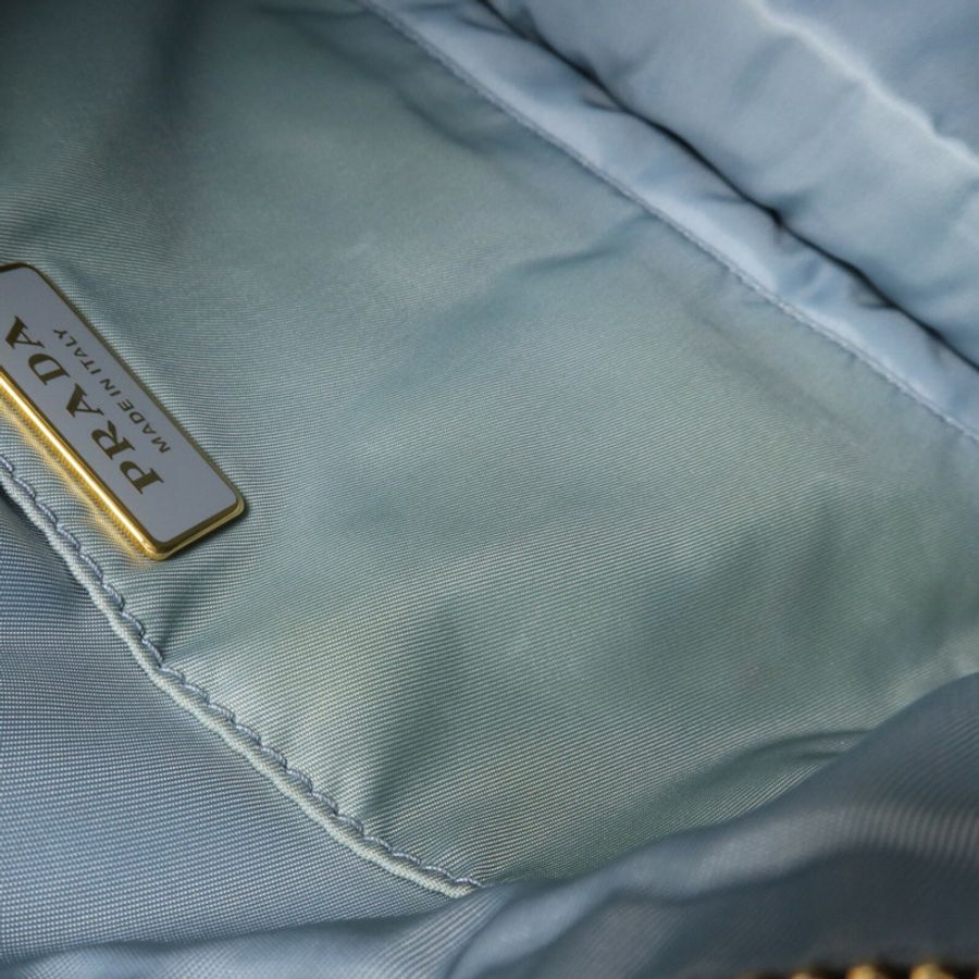 PRADA 羊毛/尼龍Shoulder Bag鏈帶肩背袋-19