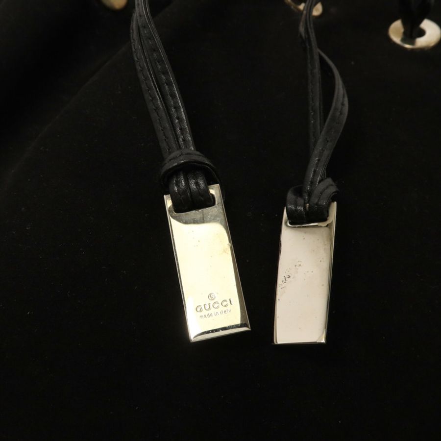 GUCCI 麂皮皮革Hand Bag手挽袋-8