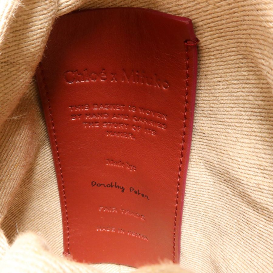Chloe Raffia Woody Raffia Basket Bag手挽肩背兩用袋-5