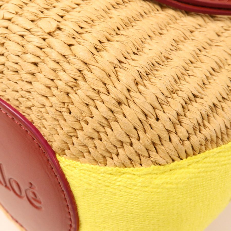 Chloe Raffia Woody Raffia Basket Bag手挽肩背兩用袋-11