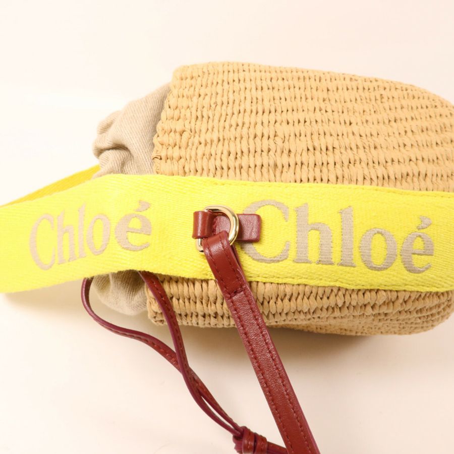 Chloe Raffia Woody Raffia Basket Bag手挽肩背兩用袋-14