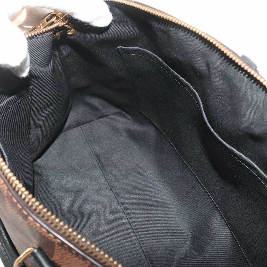 路易威登 Odeon MM Damier 兩用手提單肩包 Ebene 黑色 N45283 RFID 金色五金-6