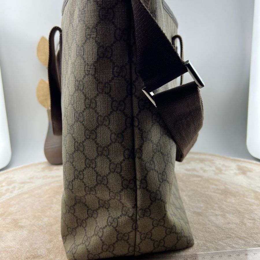 Gucci 經典雙 G 老花托特包-3