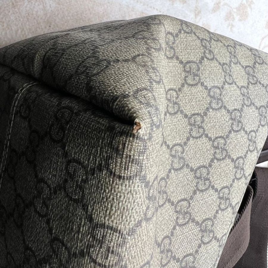 Gucci 經典雙 G 老花托特包-8