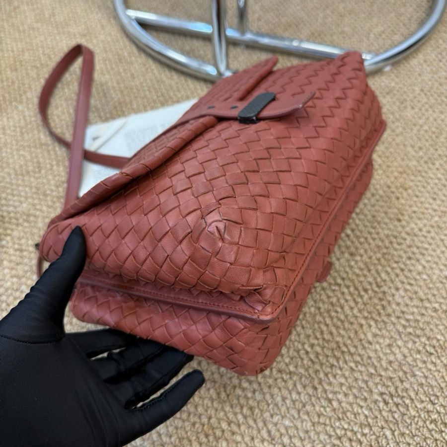 葆蝶家 Bottega Veneta BV經典編織雙子星單肩包-6