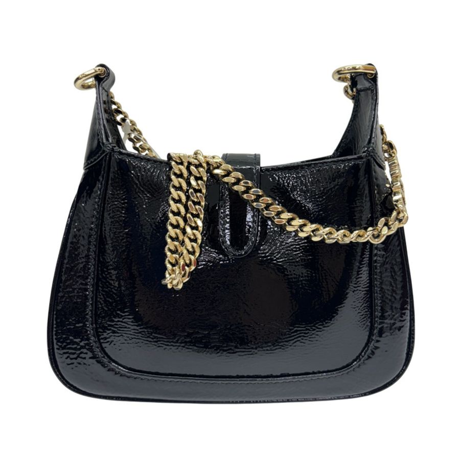 黑色 牛皮 Jackie Notte Mini 肩背包【GUCCI 古馳】 782889-2