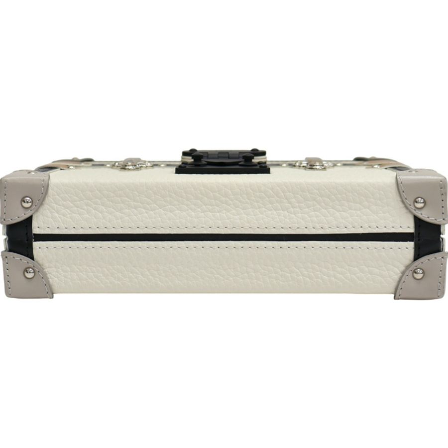 黑/白色 牛皮 PETITE MALLE 肩背包 M53786【LOUIS VUITTON LV 路易威登】 M53786-3