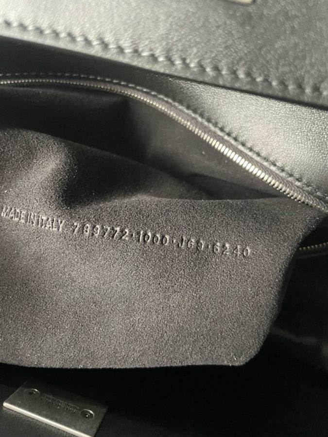 Balenciag巴黎世家rodeo黑銀中號機車包 麂皮 26年新款-4