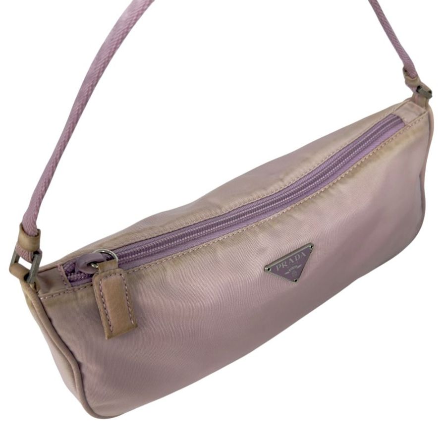 PRADA 中古 三角標 肩背包-8
