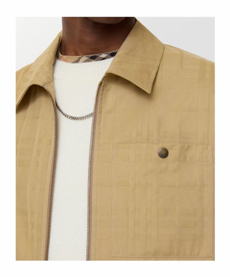 Burberry 男士 襯衫式夾克XS S M L XL XXL XXXL碼-3