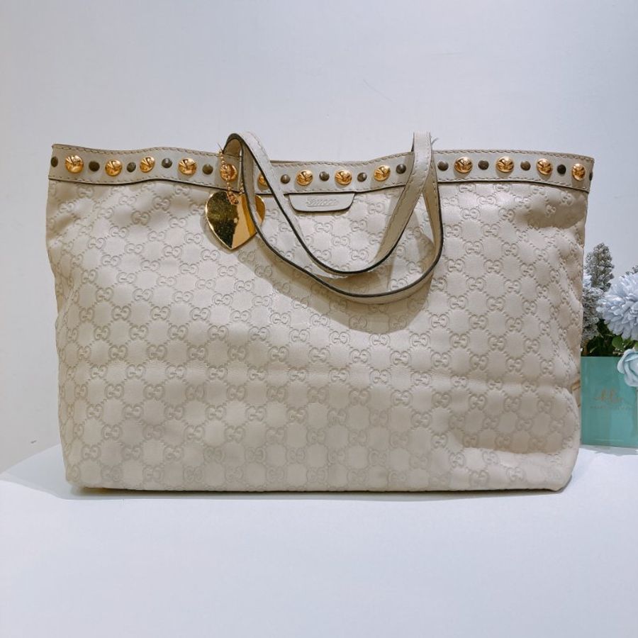TW4918 Gucci 古馳 托特包 皮面Guccissima Babouska Monogram Tote-1