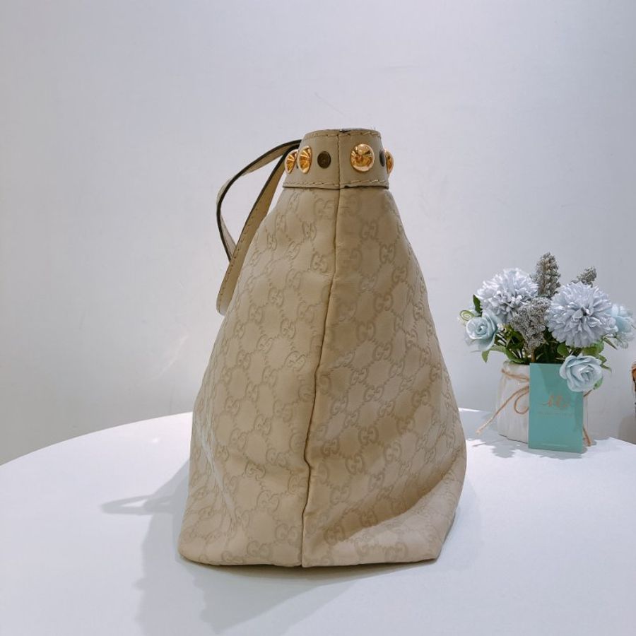 TW4918 Gucci 古馳 托特包 皮面Guccissima Babouska Monogram Tote-2