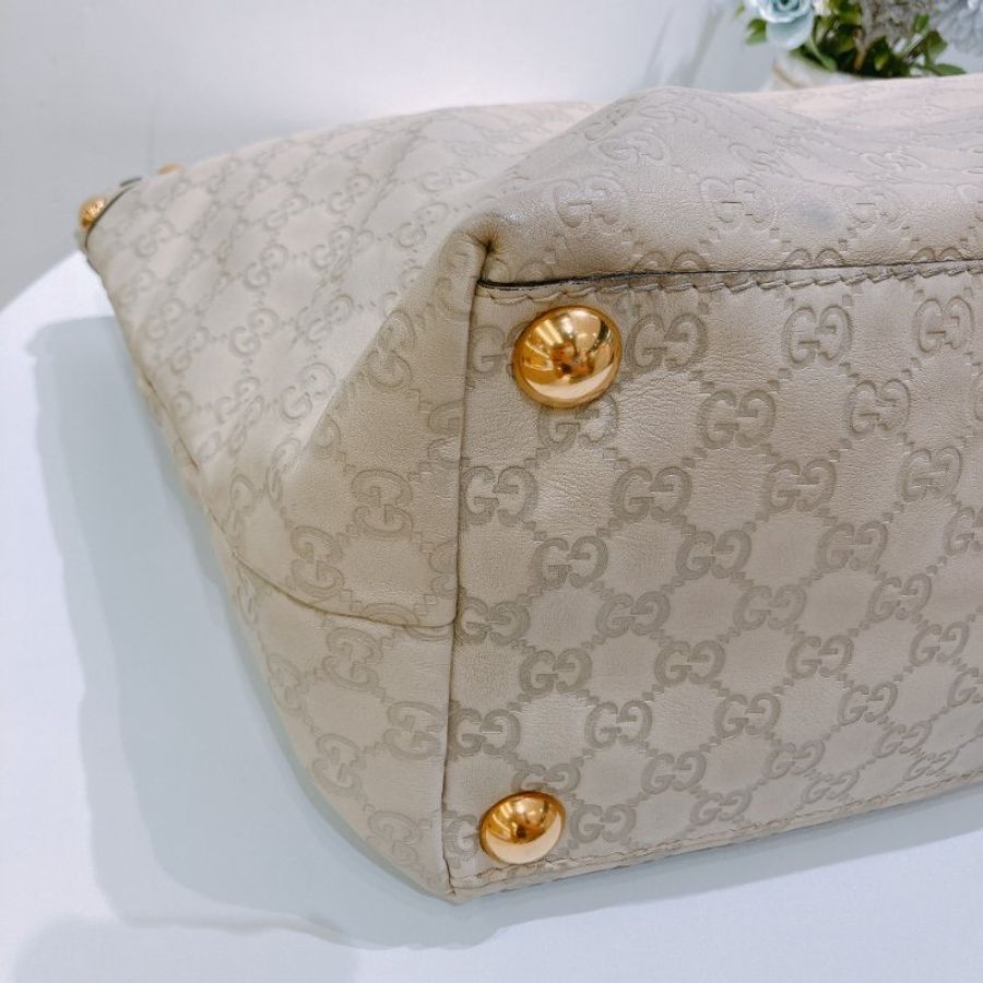 TW4918 Gucci 古馳 托特包 皮面Guccissima Babouska Monogram Tote-5