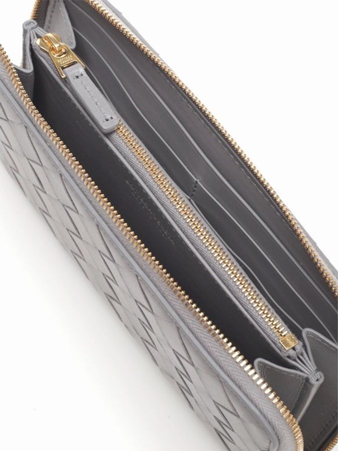 Bottega Veneta 女士 編織長款錢包均碼碼19X10CM-3