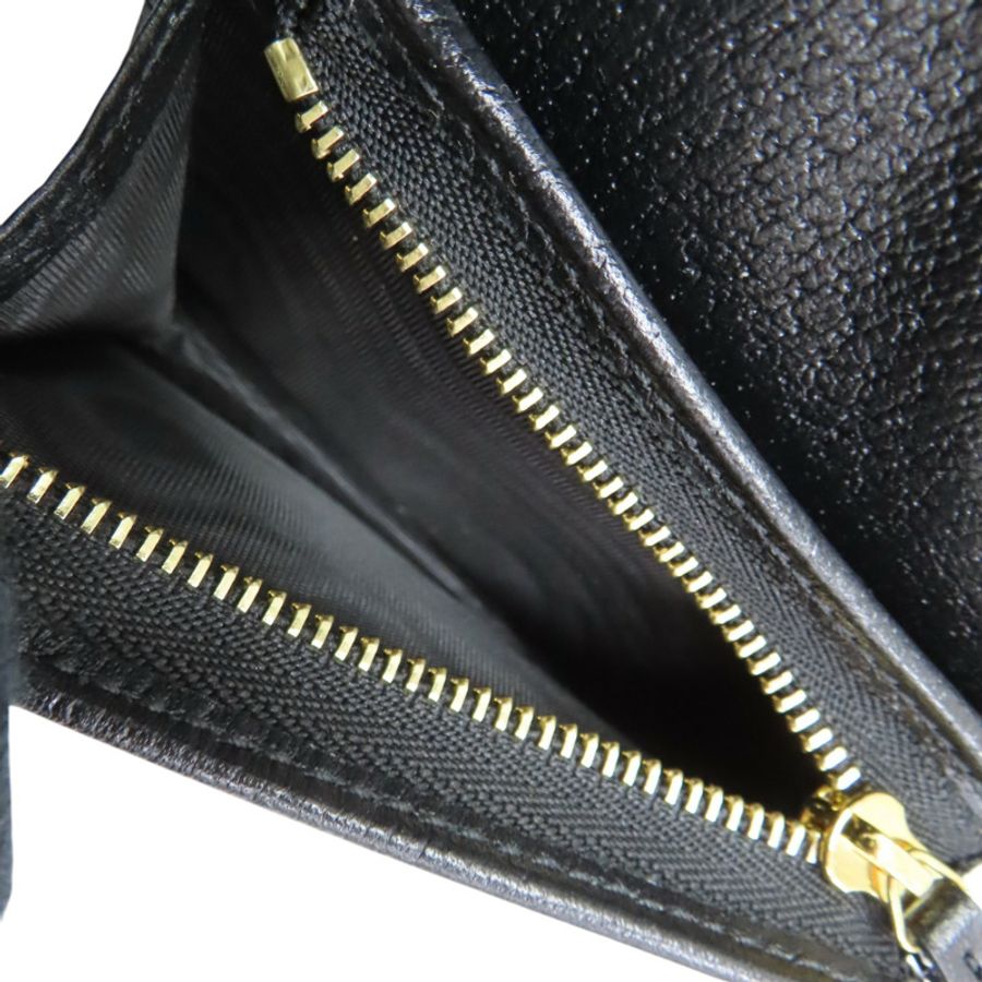 黑色 帆布 Gucci Jackie 1961 三折短夾【GUCCI 古馳】 645536-5