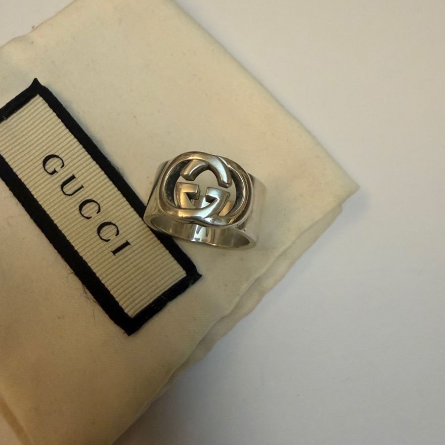 Gucci 經典雙G戒指-2