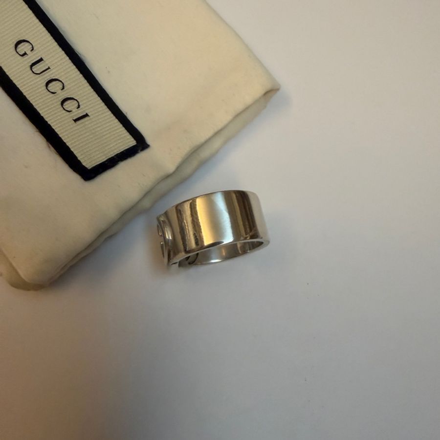 Gucci 經典雙G戒指-5