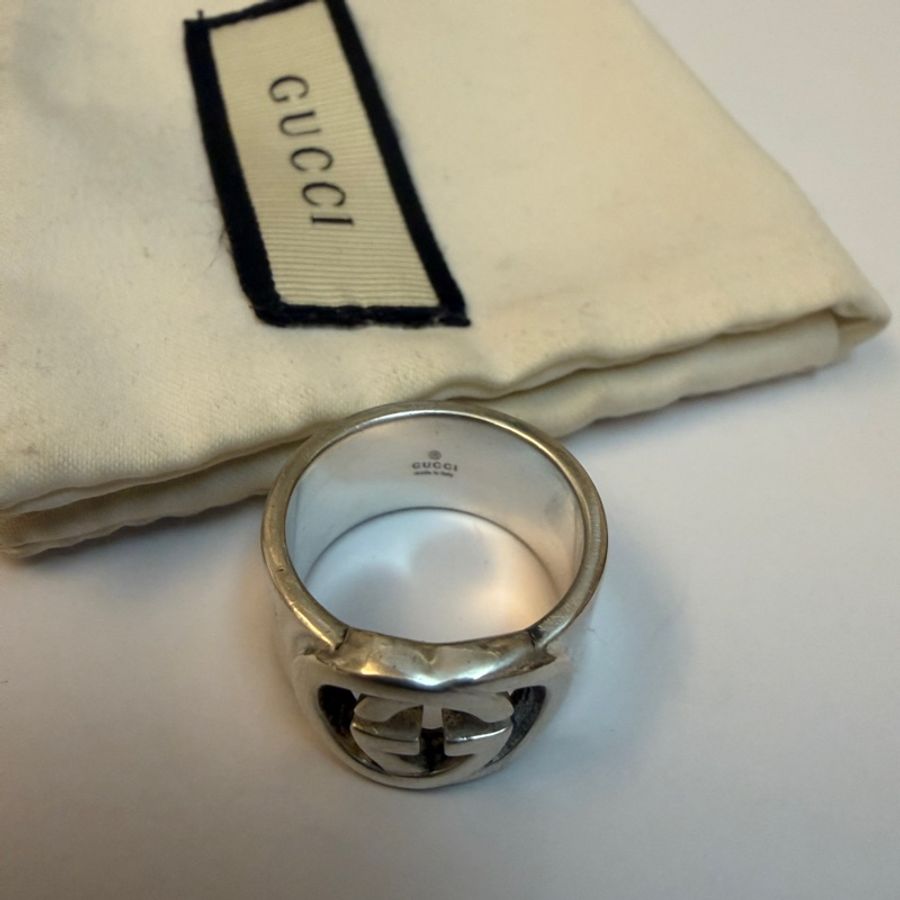 Gucci 經典雙G戒指-7