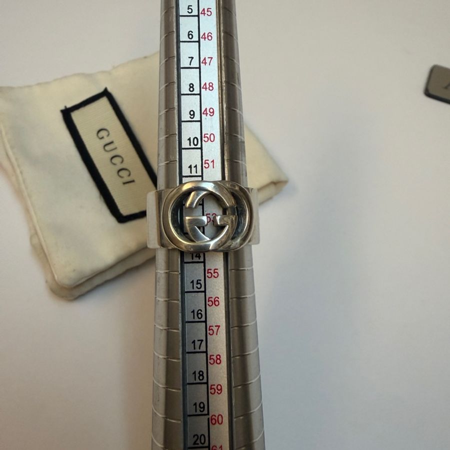 Gucci 經典雙G戒指-10