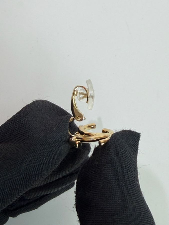 CHANEL｜26S 雙C耳夾-3
