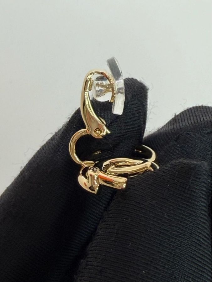 CHANEL｜26S 雙C耳夾-8