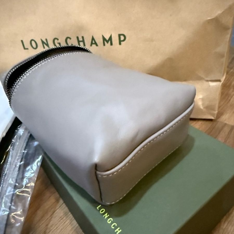 LONGCHAMP LE PLIAGE XTRA系列牛皮直式斜背包 斑鳩灰-3