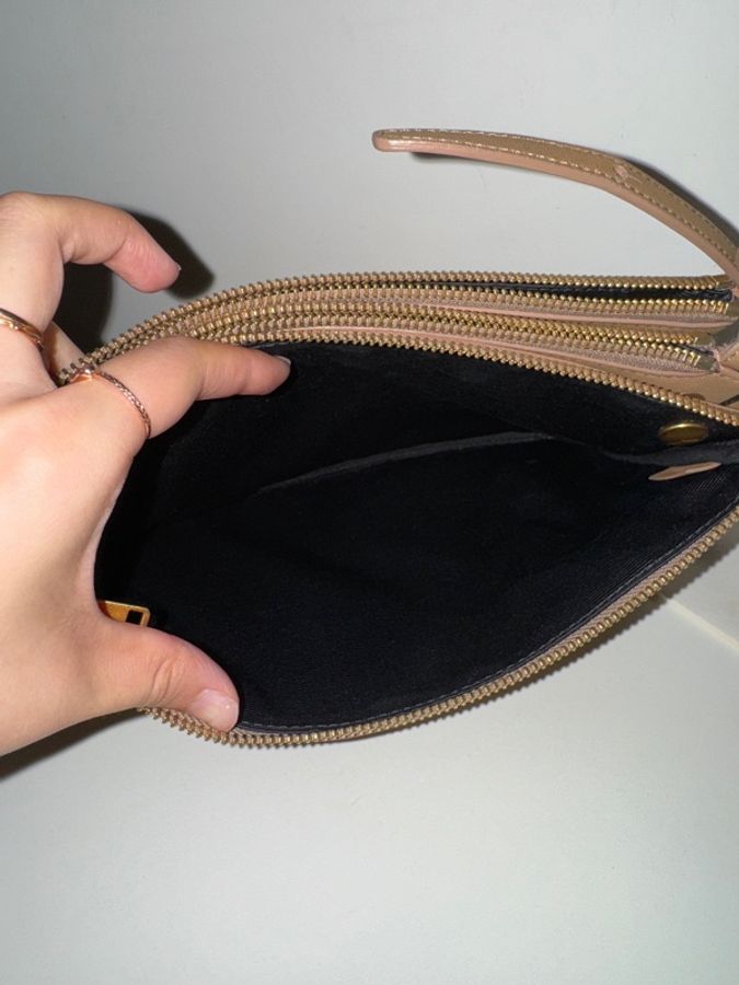 Celine trio Large 奶茶色-14