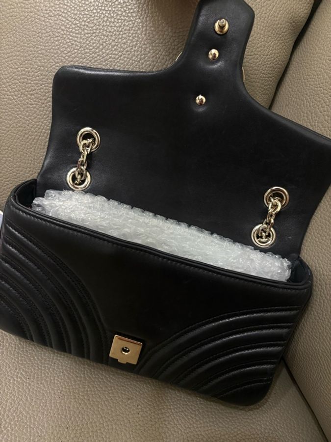GUCCI marmont 26 新款 黑色 小羊皮 25年新款-1